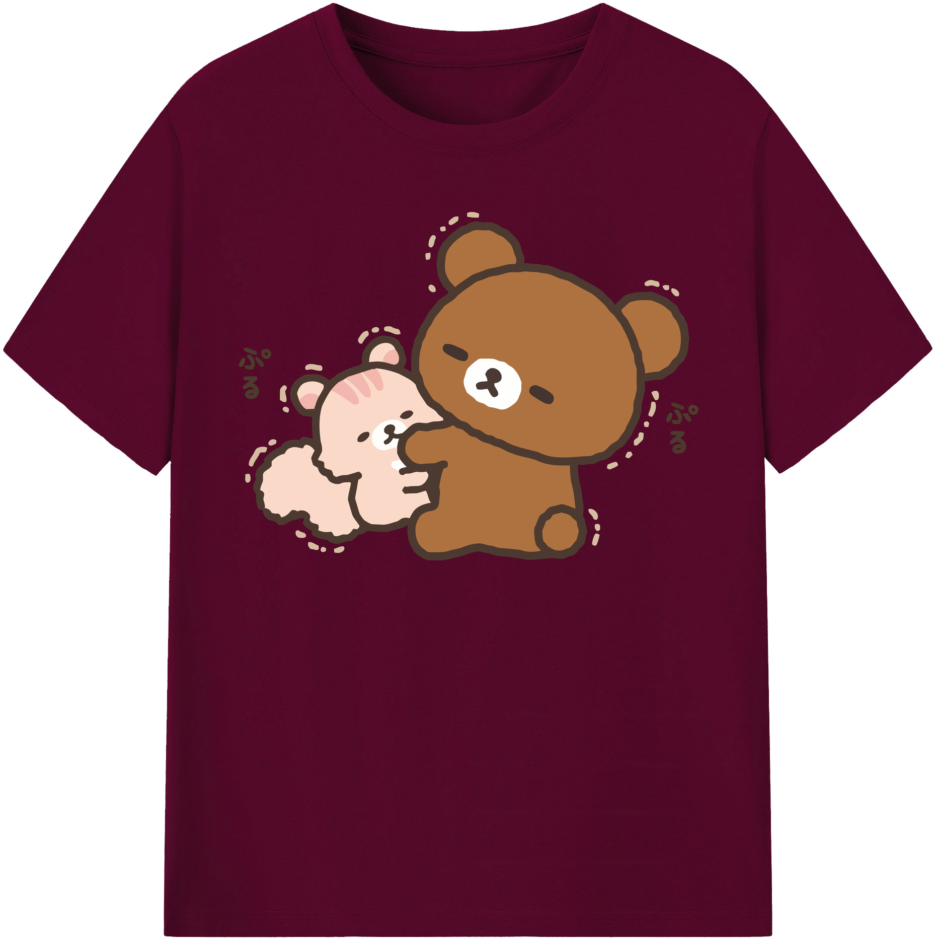 （画像用） リラックマ リラックマ キイロイトリ Rilakkuma Korilakkuma Kiiroitori レディースカジュアルプリントTシャツ（綿100％）